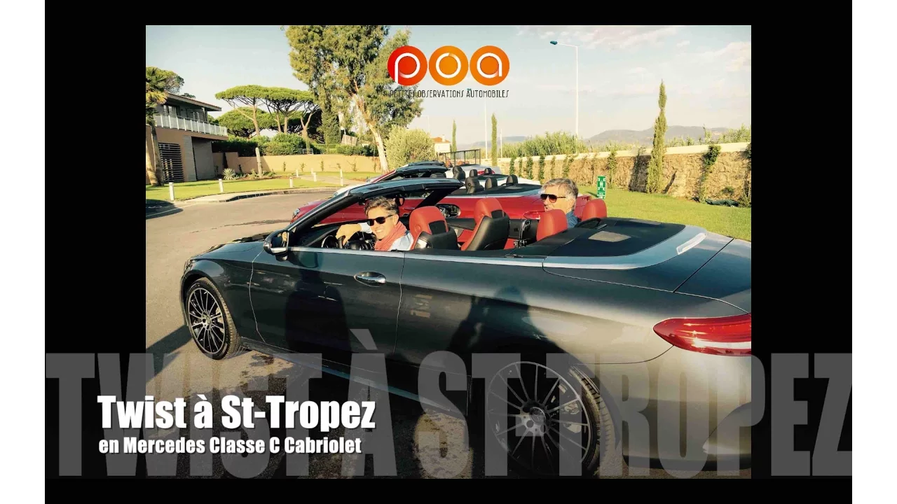 Nouvelle Mercedes Classe C cabriolet 2016 : twist à Saint-Tropez - Essai