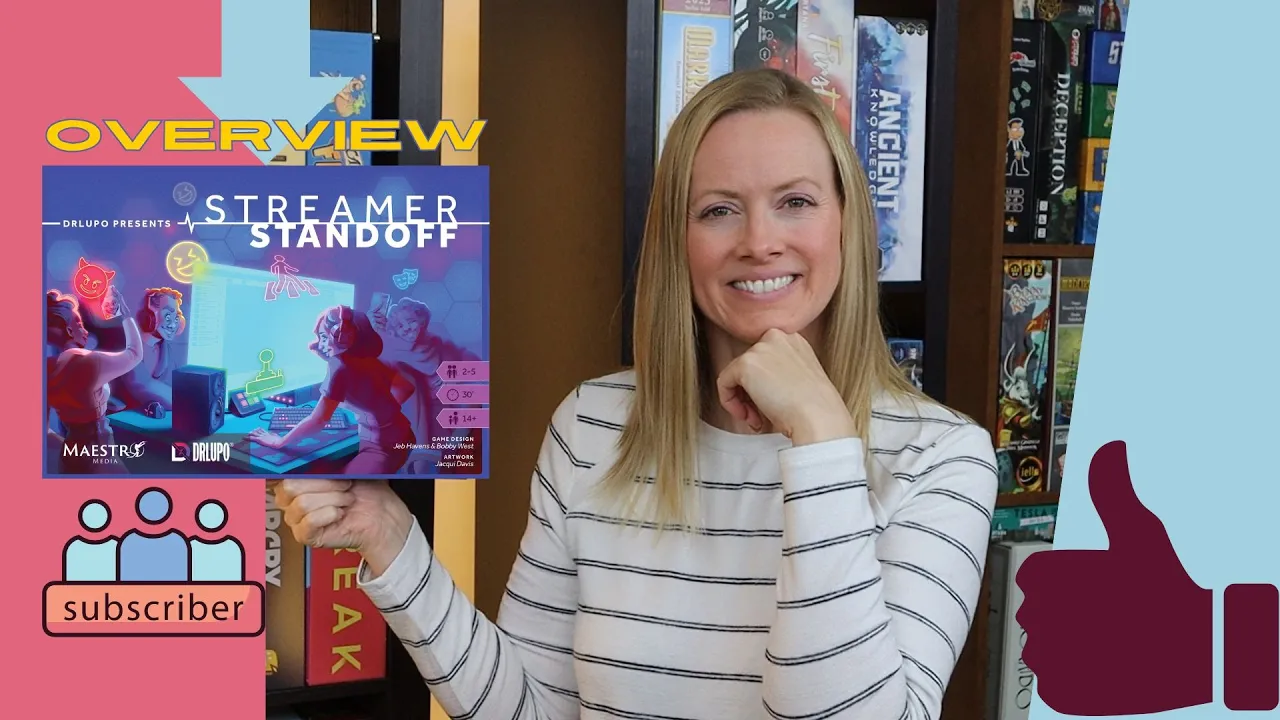 STREAMER STANDOFF | A Splendor-esque Set Collection Card Game (Overview & Review)
