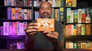 Desperate Oasis Overview & Review — Small Box, Big Duels #Boardgamebruh #CardGameShowdown