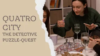 Quatro City. Your Interactive story-telling puzzle quest