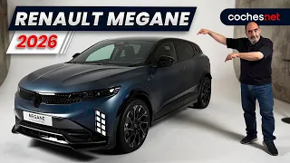 Renault Megane E-Tech 100% eléctrico 2026 | Primer vistazo / Review en español | coches.net