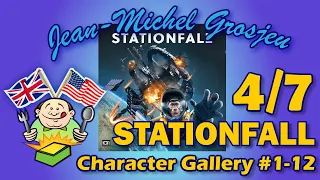 Stationfall, full rules (4/7) : Character's gallery #1-12