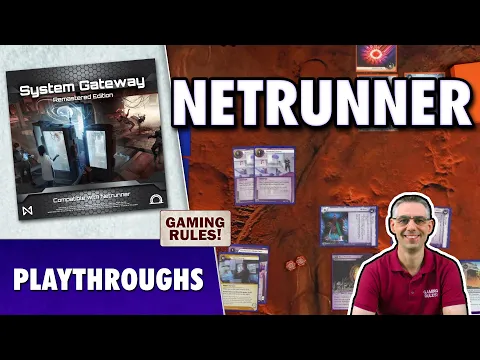Netrunner from Null Signal Games - Playthroughs