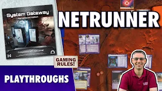 Netrunner from Null Signal Games - Playthroughs