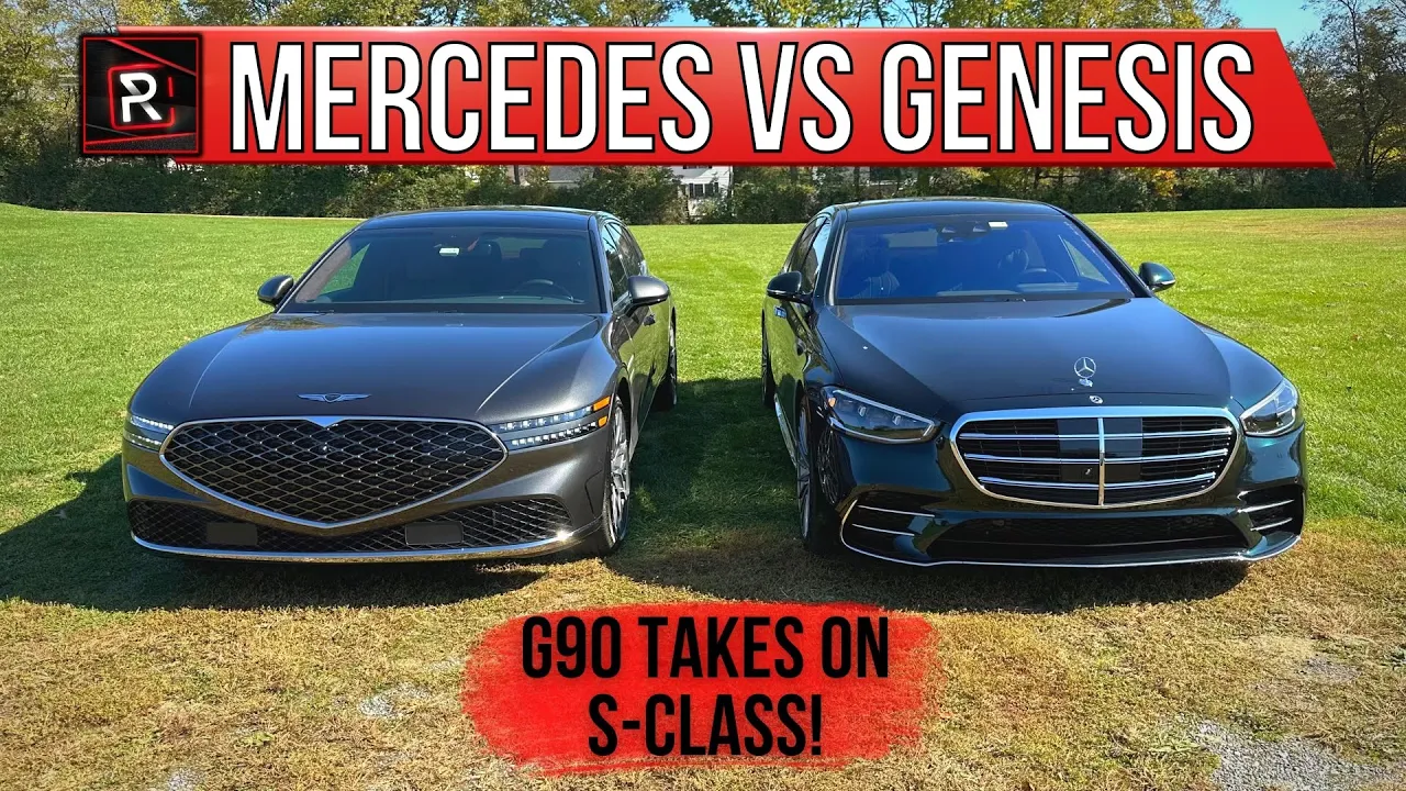 2023 Genesis G90 Vs. 2022 Mercedes-Benz S580 – Battle Of Uber Luxury Sedans – Redline: Comparison