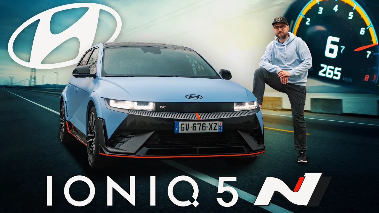 Hyundai Ioniq 5N : Test de la FAUSSE boîte de vitesse et AUTOBANH ! 🔥⚡️