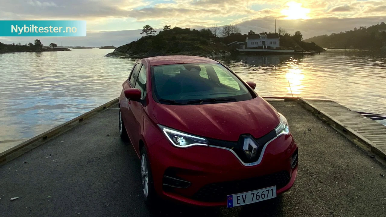 Nye Renault Zoe testet i Norge
