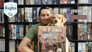 Sáltate las reglas y aprende a jugar "Age Of Comics" (+Variantes) - Kaeru Games