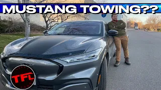Mustang Towing??? - Here’s What It’s Like To Tow Across Country in an Electric Car NOT Built to Tow!