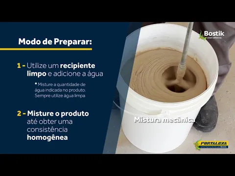 Argamassa Overcoll Piso sobre Piso Interno e Externo Branco 20kg Fortaleza