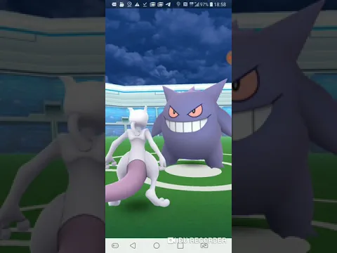 POKEMON GO SHADOW BALL GENGAR RAID SOLO BY PSYSTRIKE & PSYCHIC MEWTWO
(KO@88 SEC) (30/9/19 G4)
