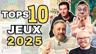 TOP 10 JEUX 2025 · Des jeux que vous ne verrez pas ailleurs (ft. Mounir, Sylvain et Samuel)