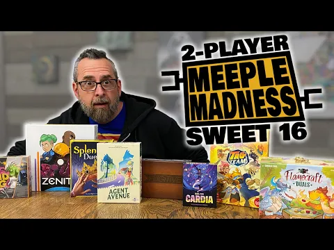 2-Player Board Games SHOWDOWN! - Meeple Madness SWEET 16