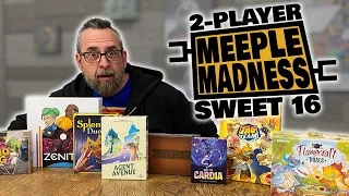 2-Player Board Games SHOWDOWN! - Meeple Madness SWEET 16