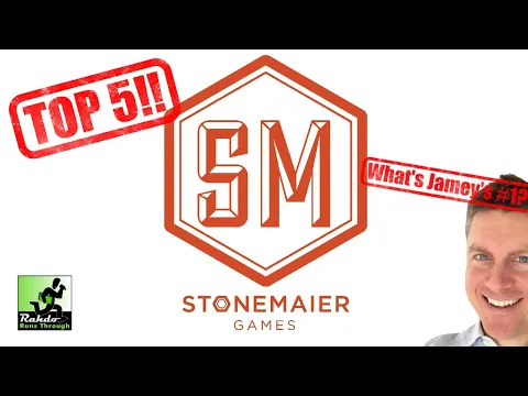 Top 5 Stonemaier Games with @JameyStegmaier | The R&R&R Show #79
