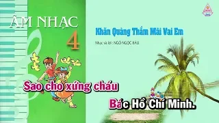 KHĂN QUÀNG THẮM MÃI VAI EM