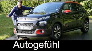 Citroen C3 FULL REVIEW test Shine Metropolitan PureTech 110- Autogefühl