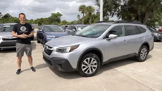 Is a NEW Subaru Outback Premium a BETTER buy than a Forester Limited?