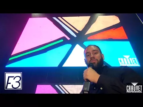 Product video thumbnail for Chauvet F3 x 4 SMD LED Video Panel System