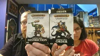 The Board Game Kaptain's review and tutorial for Warhammer Age of Sigmar: Champions Trading Card Game