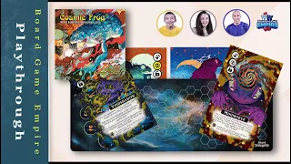 Cosmic Frog Overview, Playthrough, & Review - Devious Weasel Games