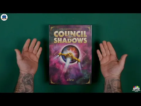 UNBOXING - COUNCIL OF SHADOWS - Board Games - #indabox