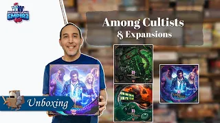 Among Cultists & Expansions Unboxing