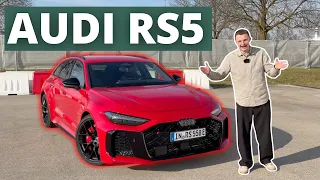 Første danske test!! Den nye AUDI RS5 Avant!