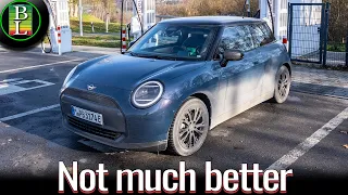 Mini Cooper E Range Test at 110 km/h (68mph) ❄️ Real Highway Winter Range (36.6 kWh)