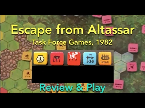 Escape from Altassar (Task Force Games) Review & How to Play