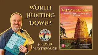 Is This Hard-to-Find Board Game Actually Worth It? | Vijayanagara Full Playthrough