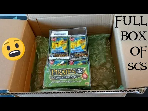REVEAL: South China Seas Booster Box! | One of the Holy Grails of Pirates CSG