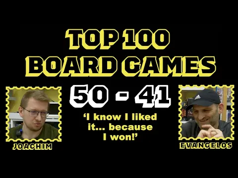 The Best 100 Board Games of All Time - 50 - 41