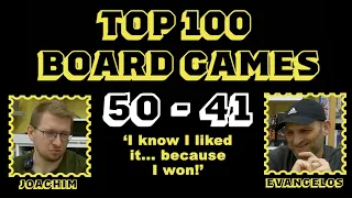 The Best 100 Board Games of All Time - 50 - 41