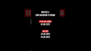 Rammstein - Europe Stadium Tour 2023 - New Brussels Date added!