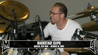 Metallica: Backstage Clips (Buffalo, NY - October 10, 2004)