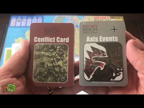 Unboxing: Hitler's Reich from GMT Games - The Players' Aid