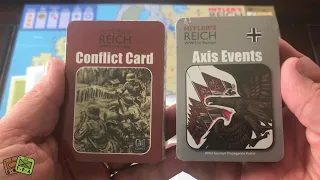 Unboxing: Hitler's Reich from GMT Games - The Players' Aid