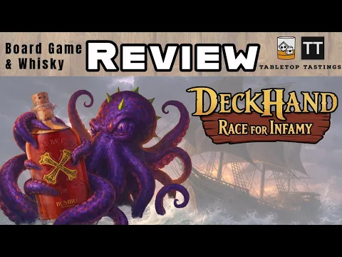 Deck Hand - Race for Infamy | Board Game & Bumbu Rum Pairing