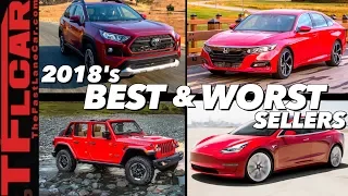 Winners and Losers: These are the Top 10 Best & Worst Selling Cars of the Year!