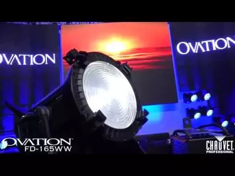 Product video thumbnail for Chauvet Ovation ED-190WW LED Ellipsoidal with 50-degree HD Lens