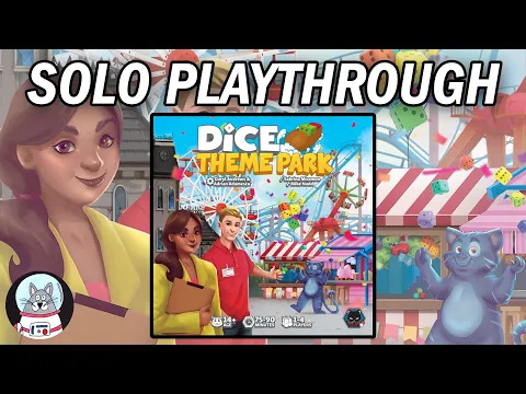 Dice Theme Park - Solo Playthrough