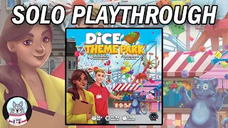 Dice Theme Park - Solo Playthrough