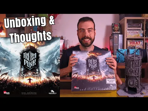 Frostpunk | Board Game Unboxing | Terraforming the End of the World & Steampunk Eye of Sauron