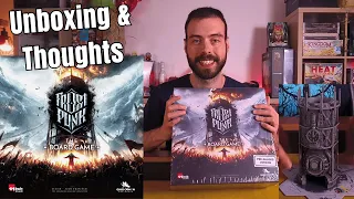 Frostpunk | Board Game Unboxing | Terraforming the End of the World & Steampunk Eye of Sauron