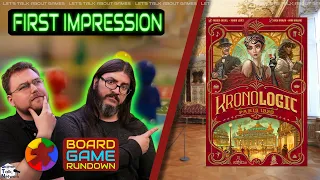 Kronologic: Paris 1920 First Impressions at Gen Con 2024