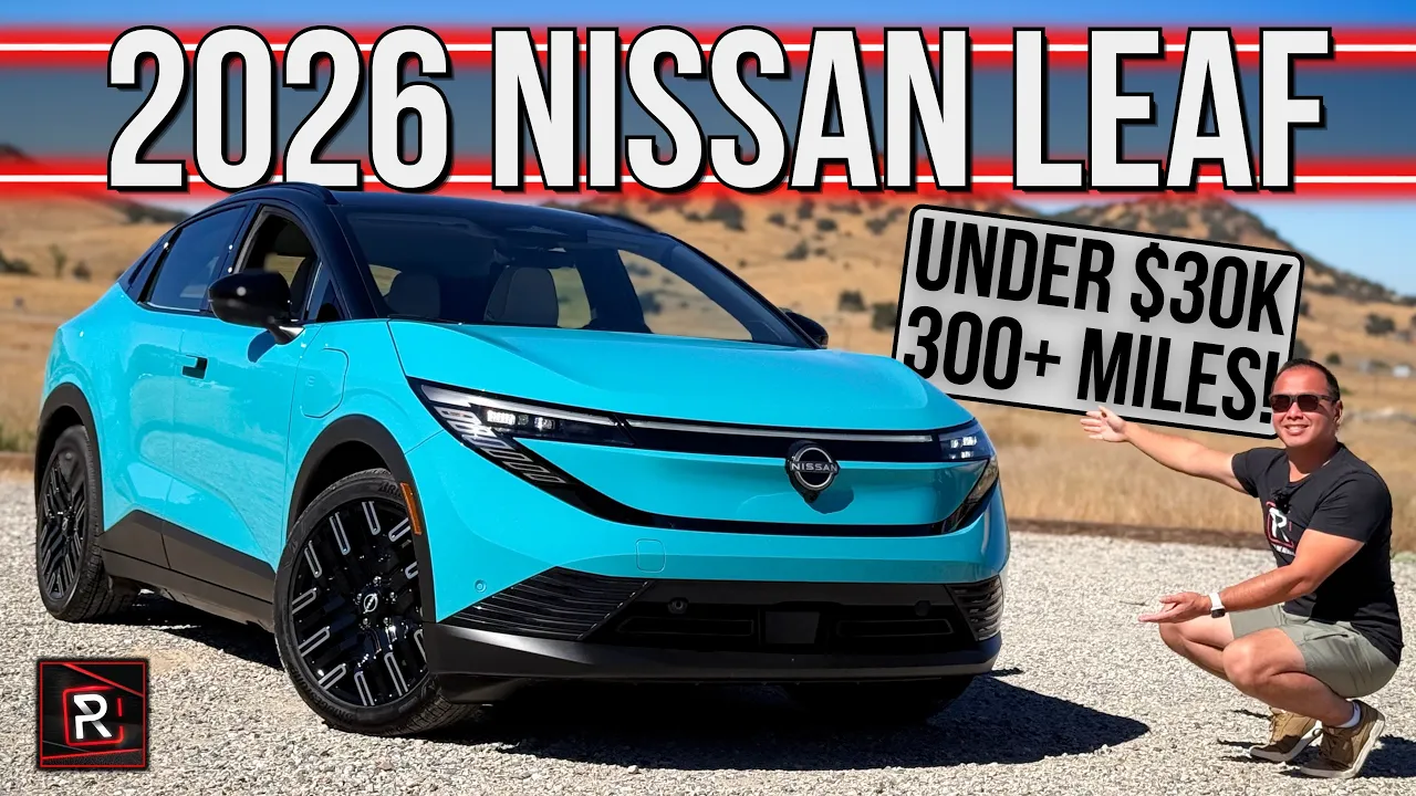 The 2026 Nissan Leaf Platinum Is A Pioneering Electric Car At An Affordable Price