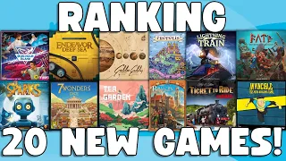 Ranking 20 Games We Played at the World Series of Board Gaming!