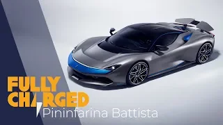 Pininfarina Battista 1900hp EV hypercar - the most powerful Italian car ever? | Fully Charged 4K