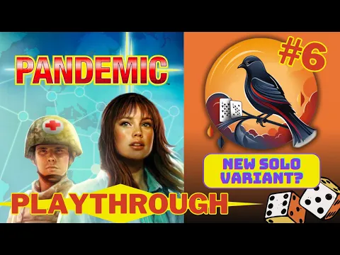 Pandemic Board Game Playthrough | New Solo Variant?